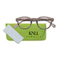 Pack 2 Lentes de Lectura Filtro Luz Azul y UV mod Folie Gris / Naranjo - Miniatura 3
