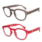 Pack 2 Lentes de Lectura Filtro Luz Azul y UV mod Folie Gris / Rojo - Miniatura 1