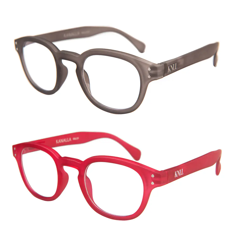 Pack 2 Lentes de Lectura Filtro Luz Azul y UV mod Folie Gris / Rojo 1