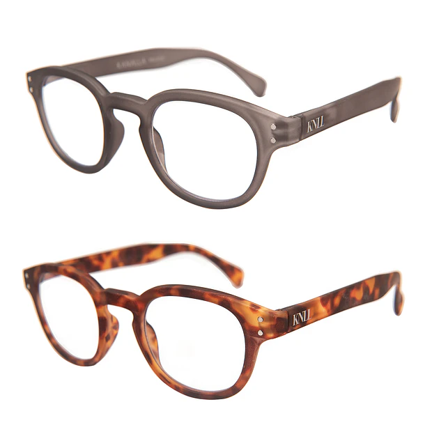 Pack 2 Lentes de Lectura Filtro Luz Azul y UV mod Folie Gris / Tortoise