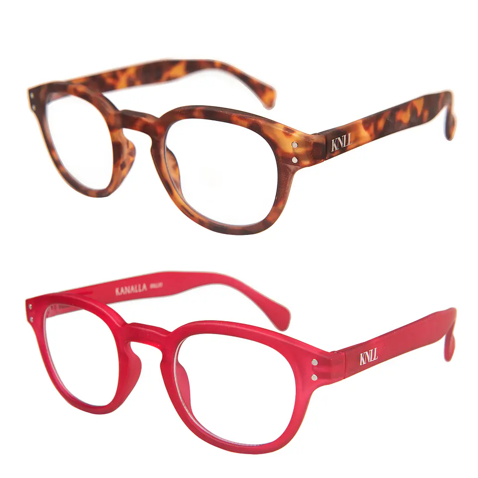 Pack 2 Lentes de Lectura Filtro Luz Azul y UV mod Folie Tortoise / Rojo 1