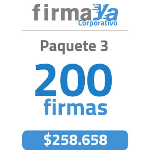 Paquete de Firma Electronica Avanzada (FirmaYa Corp)