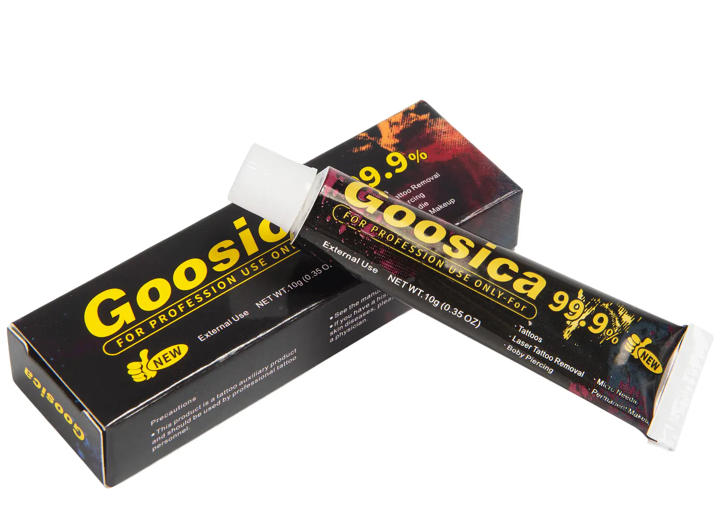 Crema Anestésica Para Tatuajes Goosica® Sin Dolor 3
