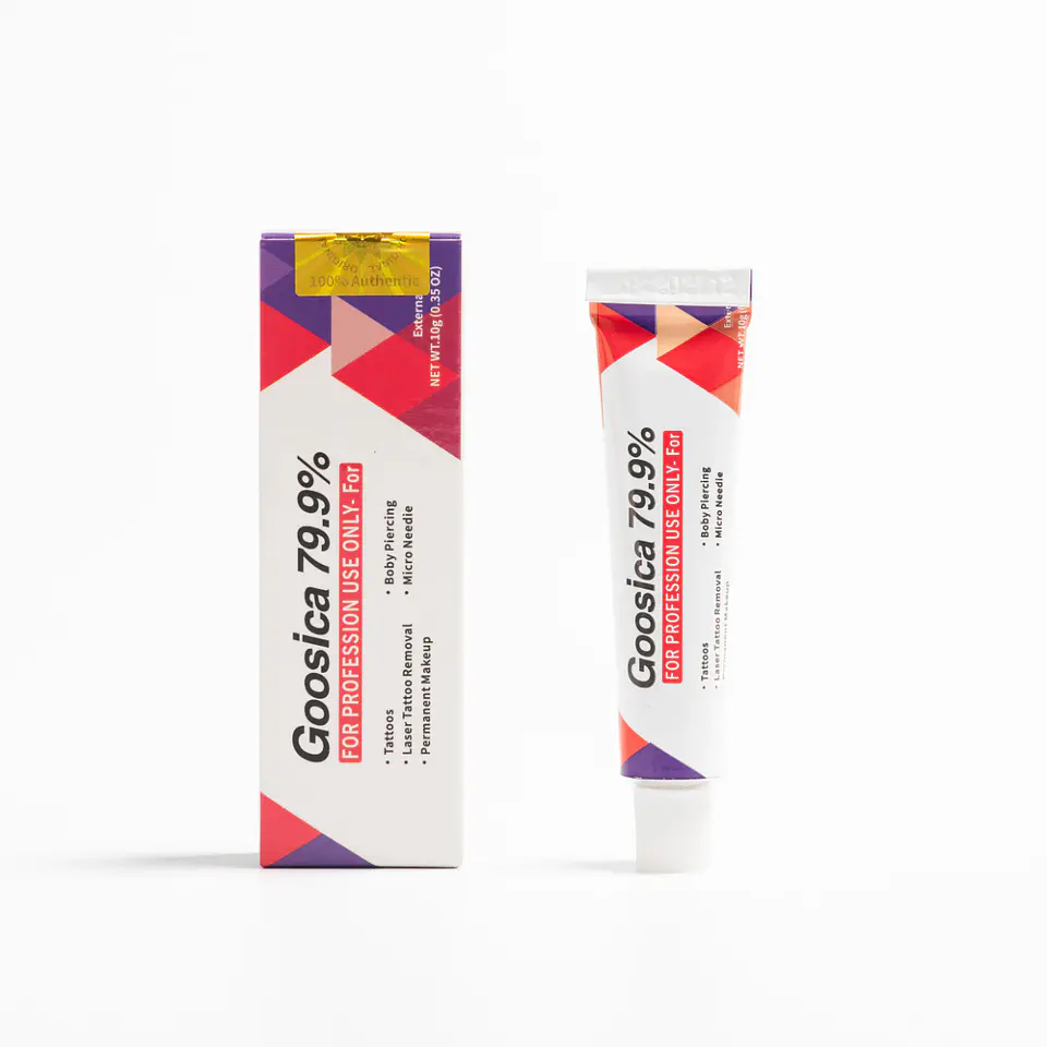 Crema Anestesica Goosica® Para Tatuajes, Microblading Y Body Art 1