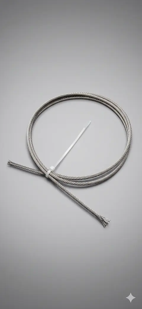 Cable de Acero Inoxidable Ø4 mm – Construcción 1x19 (AISI 316) (ml)