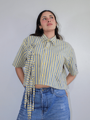 CAMISA MOÑOS OJETILLOS