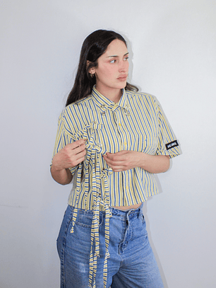 CAMISA MOÑOS OJETILLOS