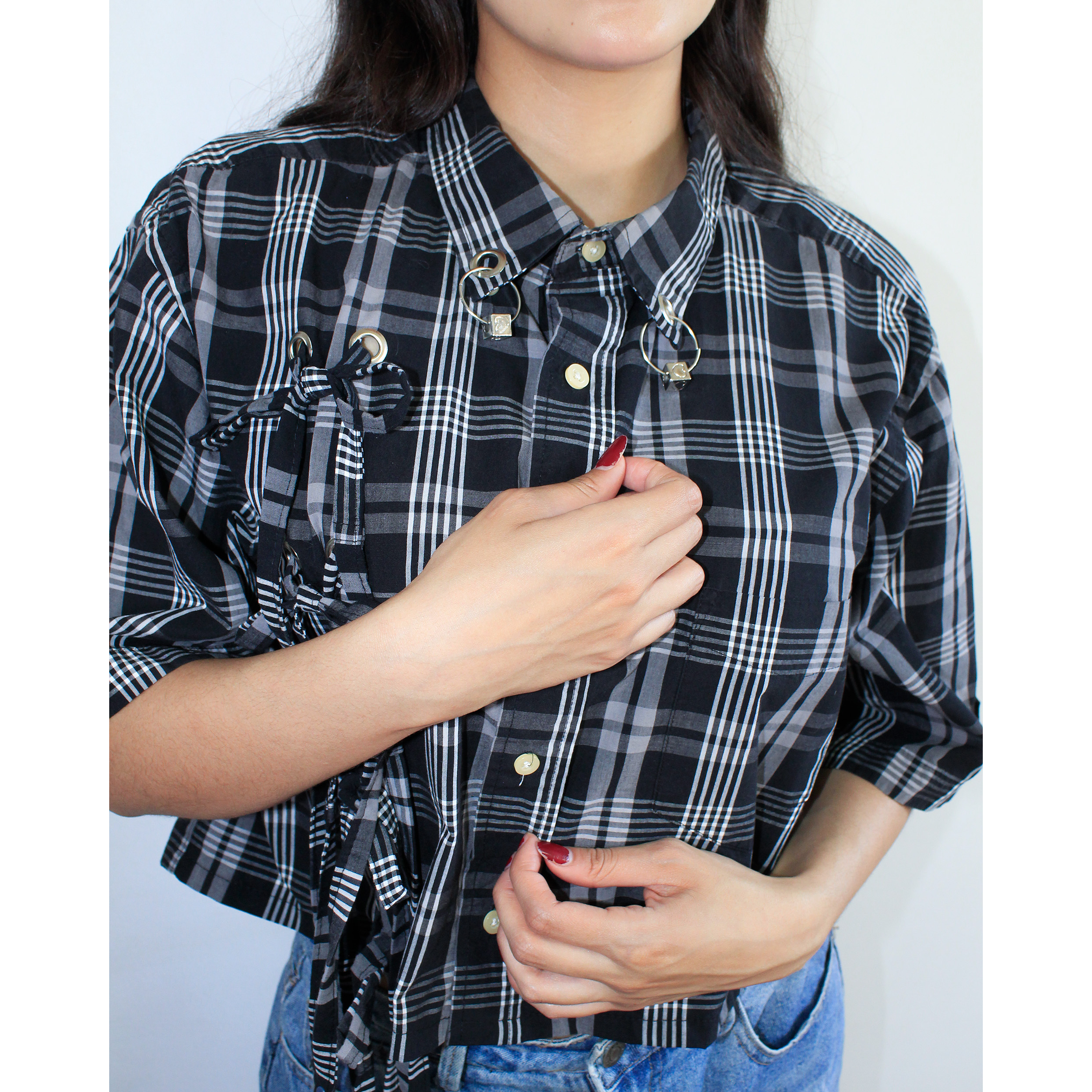 CAMISA MOÑOS OJETILLOS  5