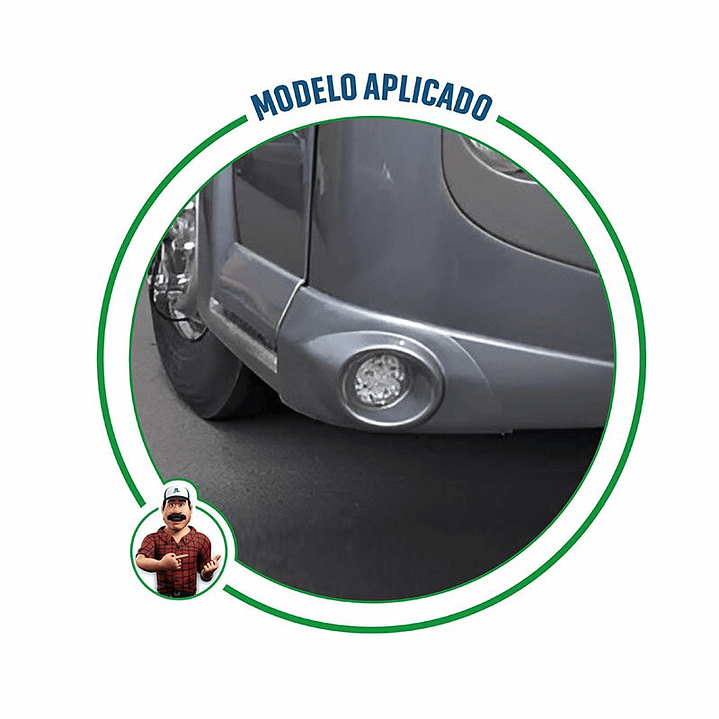 APLIQUE PARA FARO AUXILIAR L.D. VW CONSTELLATION 2D W50103.2 2