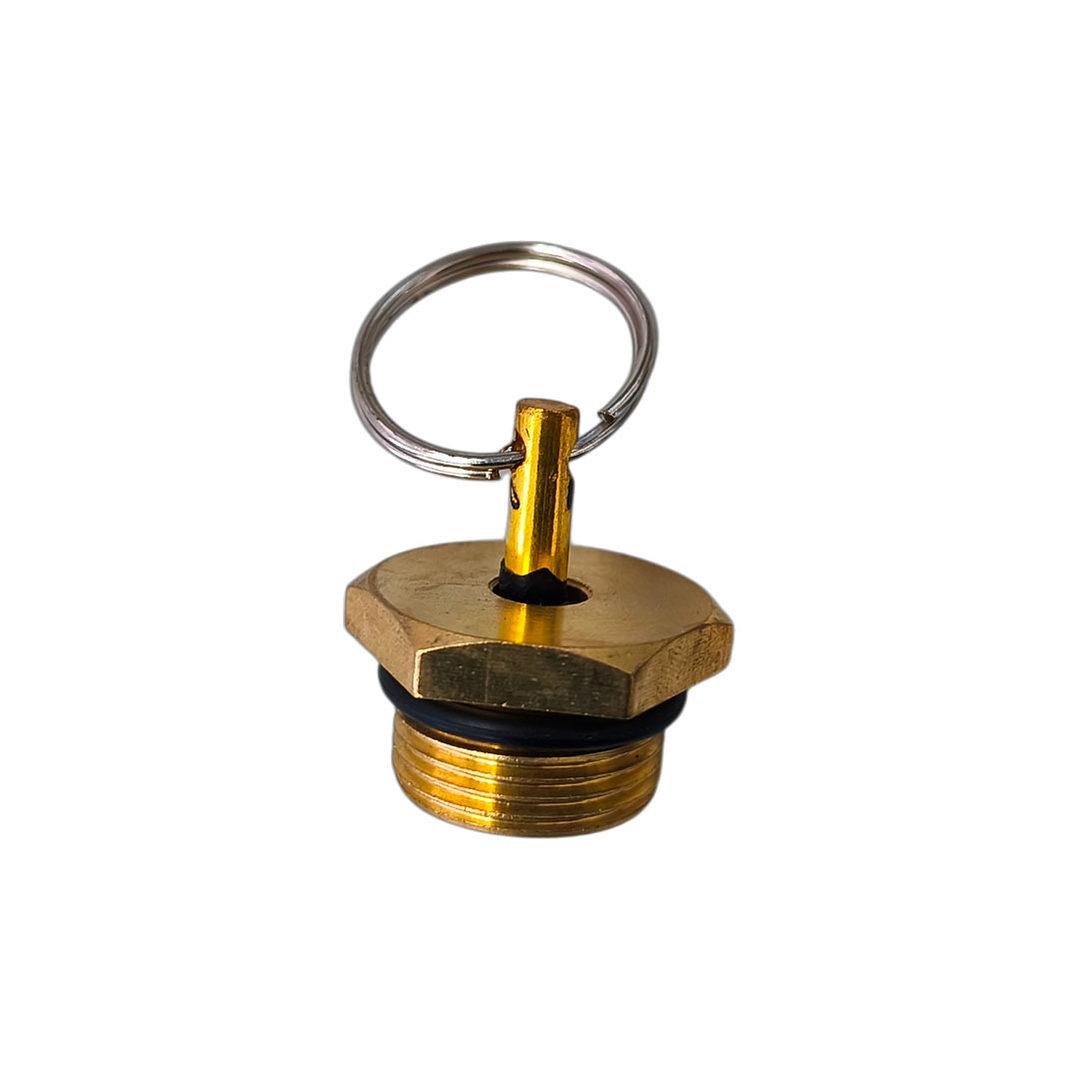 VÁLVULA DE DRENAJE MANUAL DE COBRE-M22X1.5  3