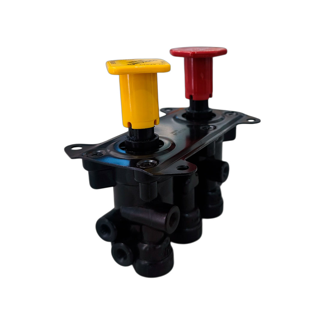 VÁLVULA FRENO DOBLE PERILLAS DE CONTROL-1/4''NPT MV-3	 5