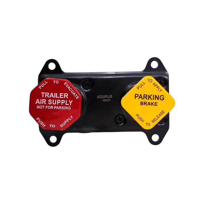 VÁLVULA FRENO DOBLE PERILLAS DE CONTROL-1/4''NPT MV-3	 2