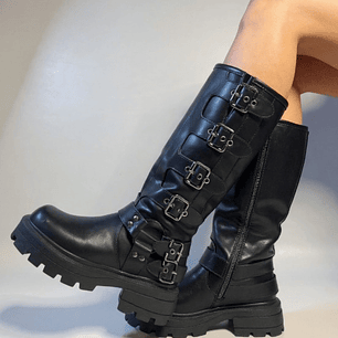 BOTA BIKER HEBILLAS 