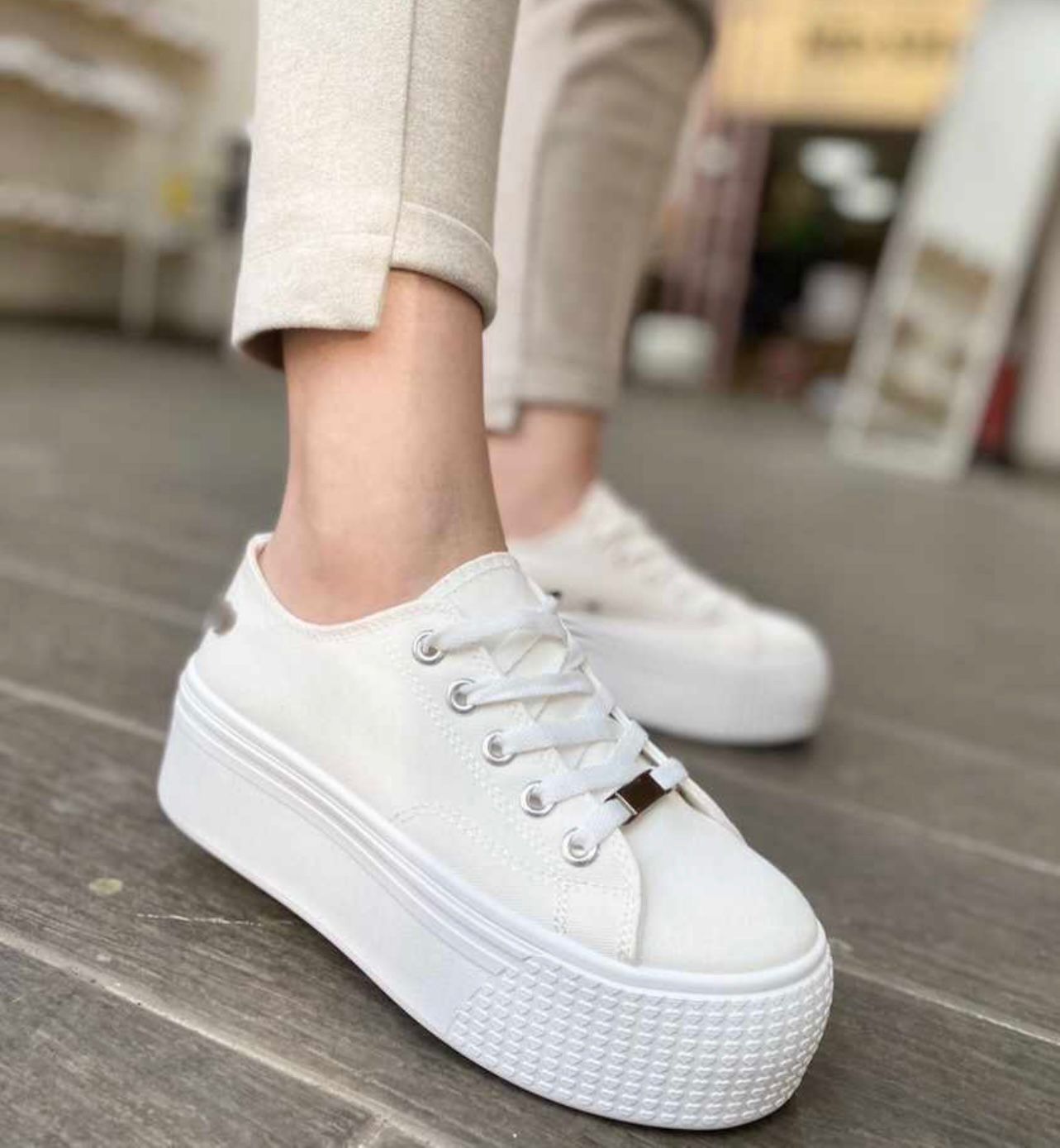 Zapatilla Plataforma Zapatillas C Moran Deportivas Zapatilla Duppe