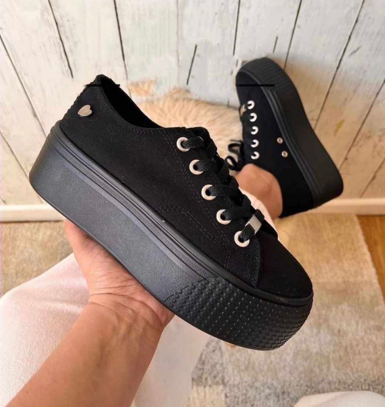 Botines Zapatos Plataforma C Moran Reno C Moran Zapatillas