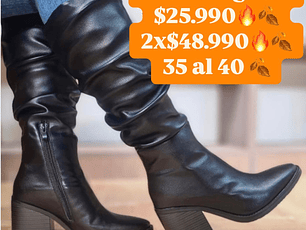 Bota Corrugado Eco Negro 