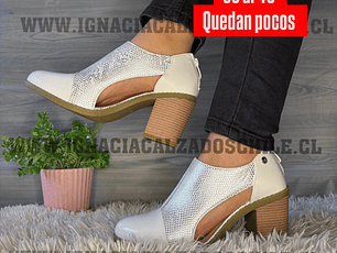 Botin Blanco Primavera