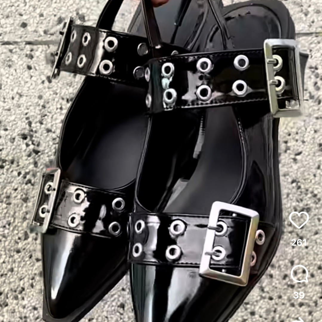 PUNTILLA CHAROL NEGRO  2