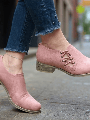 MOCASIN CORDONES  PALO ROSA  CELLIN 