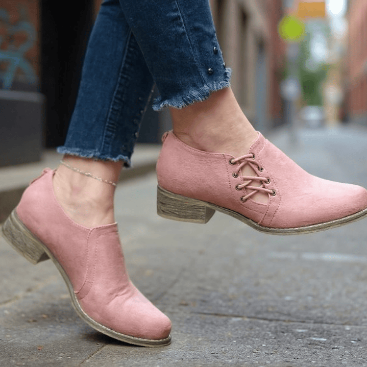 MOCASIN CORDONES  PALO ROSA  CELLIN  1