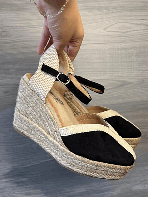 SANDALIA NEGRO TERRAPLEN