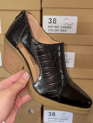 Botin Negro Campero Primaveral