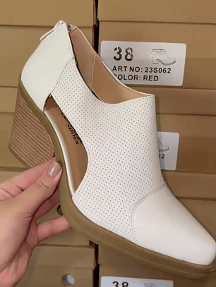 Botin Blanco Campero Primaveral