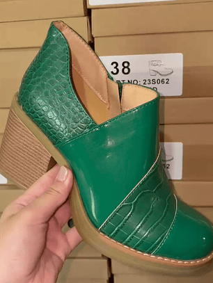 Botin Verde Corto