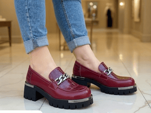 MOCASIN PLATAFORMA BURDEO