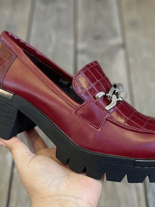 MOCASIN PLATAFORMA BURDEO