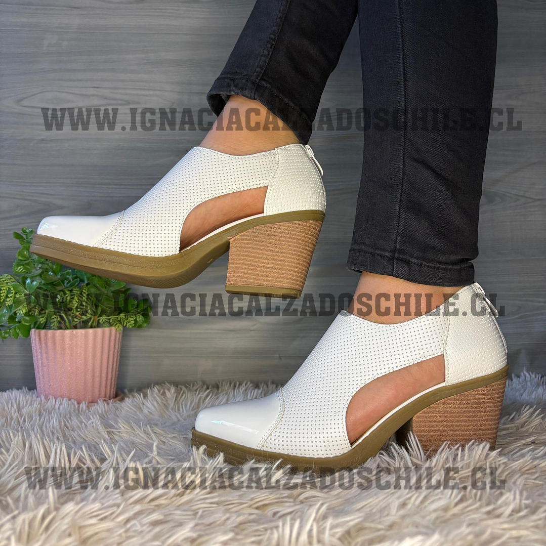 BOTIN BLANCO CAMPERO PRIMAVERA REMATE SOLO 39 1