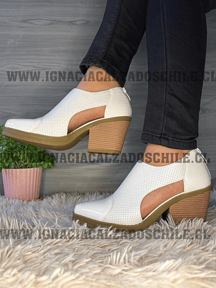 BOTIN BLANCO CAMPERO PRIMAVERA REMATE SOLO 39