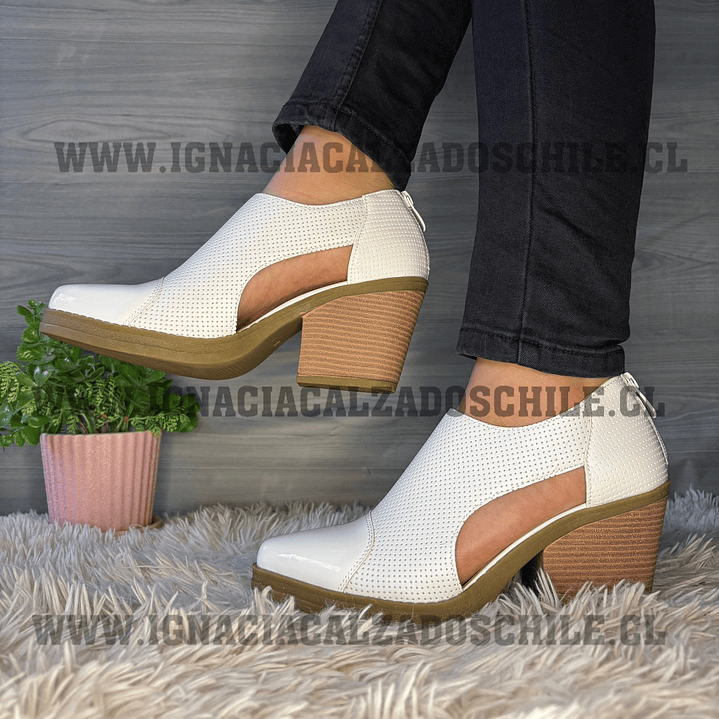 BOTIN BLANCO CAMPERO PRIMAVERA REMATE SOLO 39 1