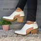 BOTIN BLANCO CAMPERO PRIMAVERA REMATE SOLO 39 - Miniatura 1