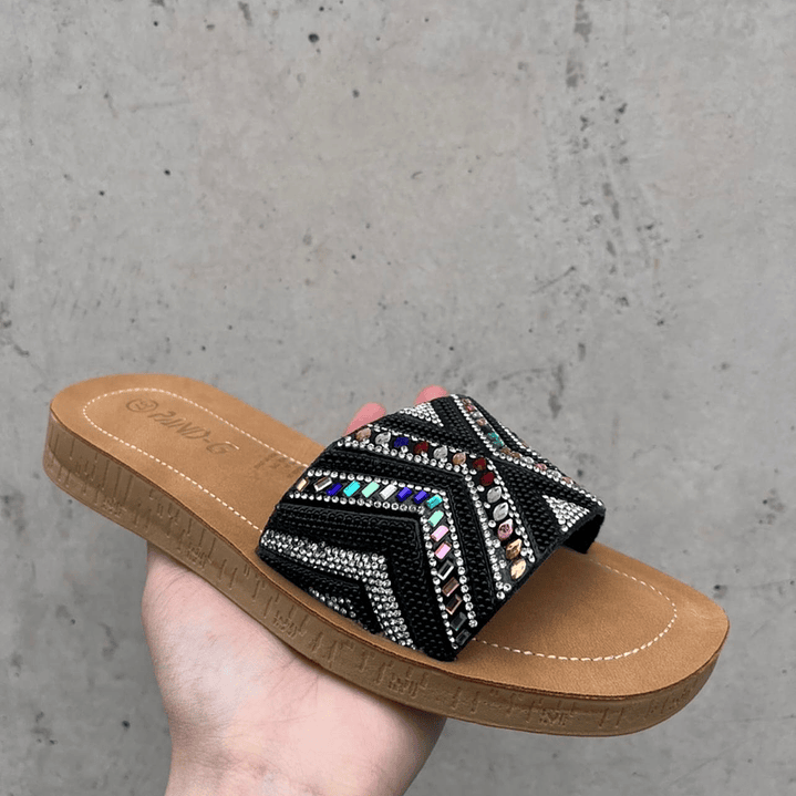 SANDALIA INDU NEGRA 1