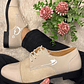 MOCASIN BEIGE  CORDONES MD - Miniatura 1