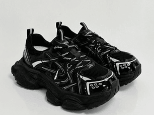 ZAPATILLAS RUNNING NEGRA
