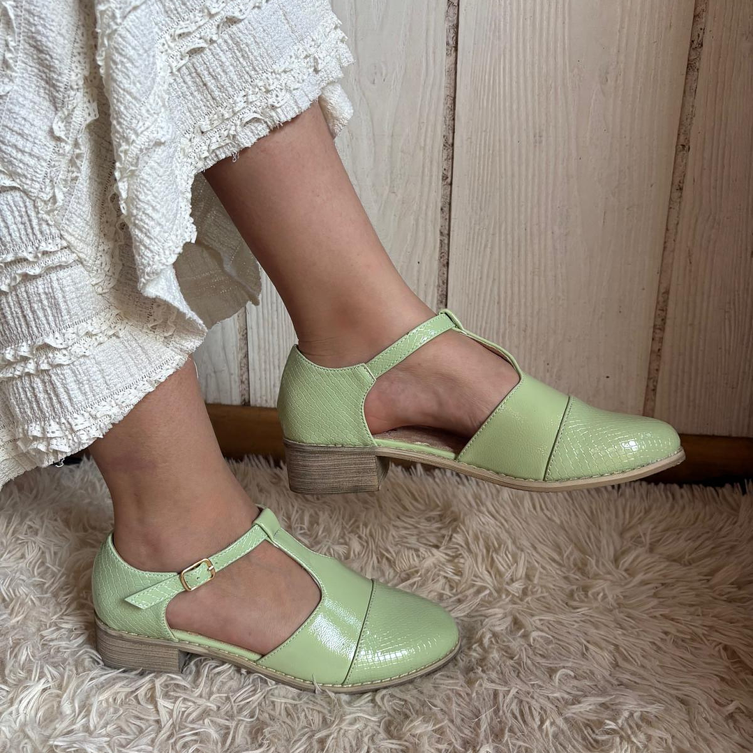 SANDALIA VERDE LIMA 1