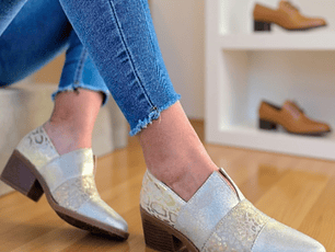 CALZADO DORADO APLICACION PRINT