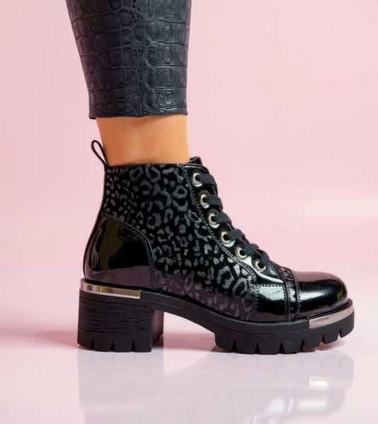 BOTIN CORDONES PRINT 1