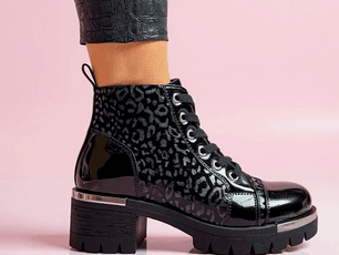 BOTIN CORDONES PRINT