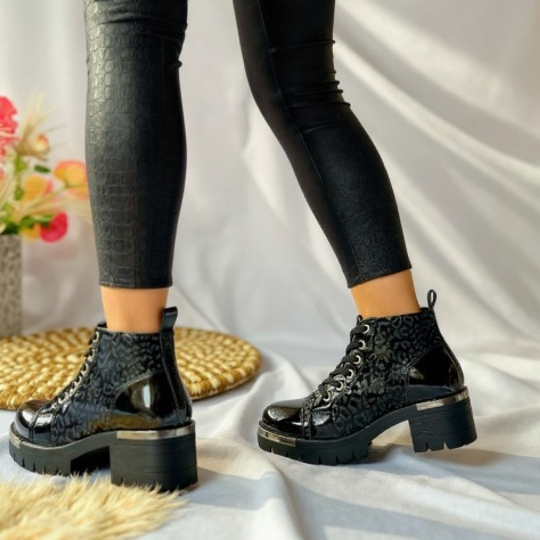 BOTIN CORDONES PRINT 3