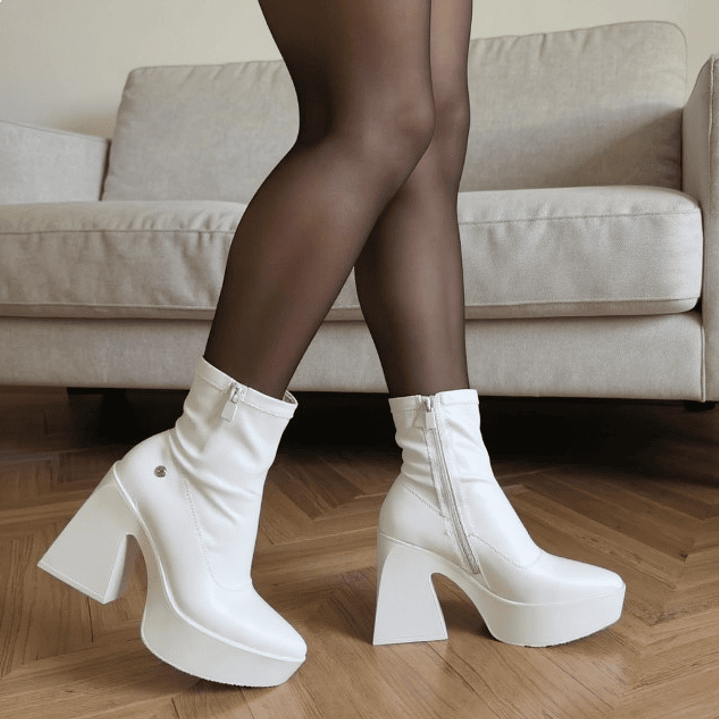 BOTIN ECOCUERO LIZ  WHITE 3
