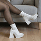 BOTIN ECOCUERO LIZ  WHITE - Miniatura 2