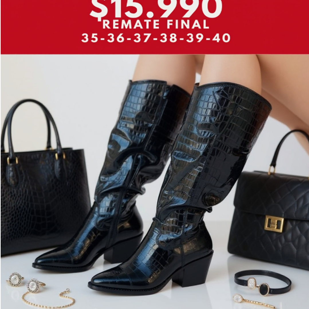 BOTA CHAROL ESTILO TEXANO 1