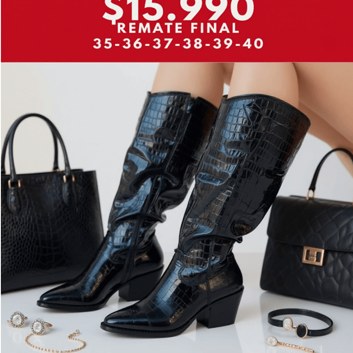 BOTA CHAROL ESTILO TEXANO 1