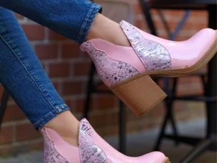 BOTIN ROSA CHAROL