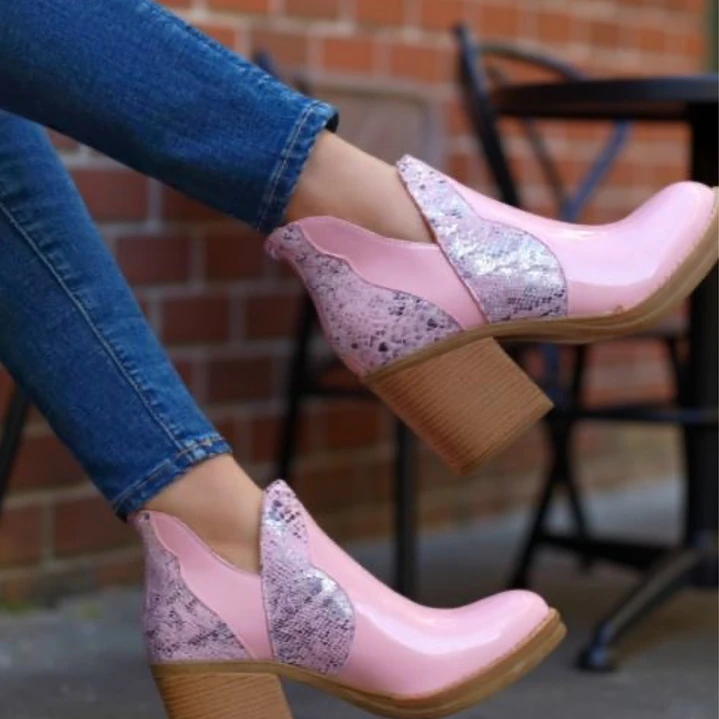 BOTIN ROSA CHAROL 1