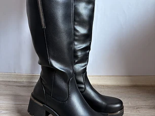 BOTA BERLIN ECOCUERO NEGRO 