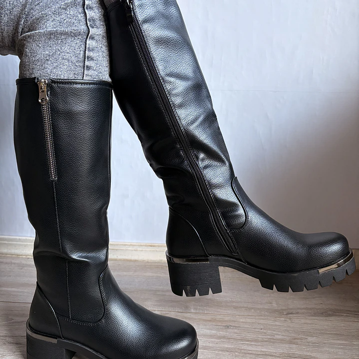 BOTA BERLIN ECOCUERO NEGRO  3